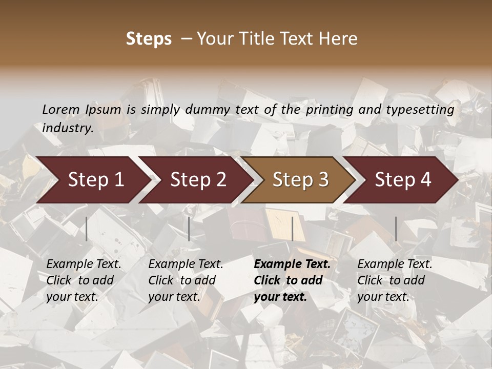 A Pile Of Old Televisions Sitting On Top Of Each Other PowerPoint Template