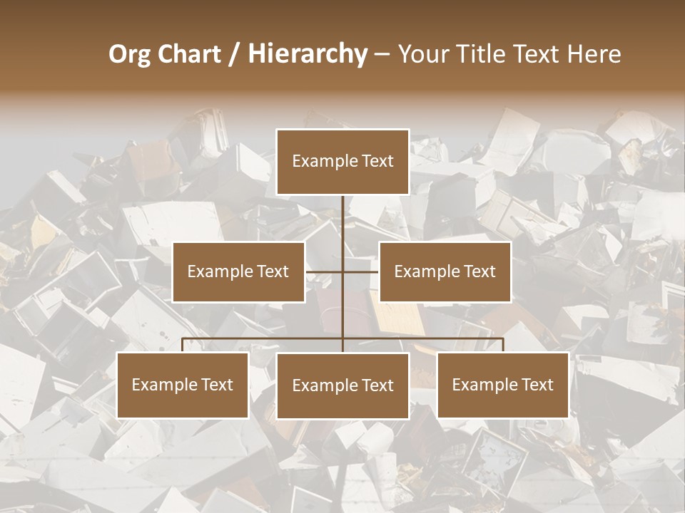 A Pile Of Old Televisions Sitting On Top Of Each Other PowerPoint Template