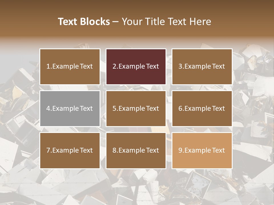 A Pile Of Old Televisions Sitting On Top Of Each Other PowerPoint Template