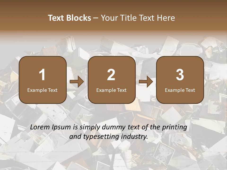 A Pile Of Old Televisions Sitting On Top Of Each Other PowerPoint Template