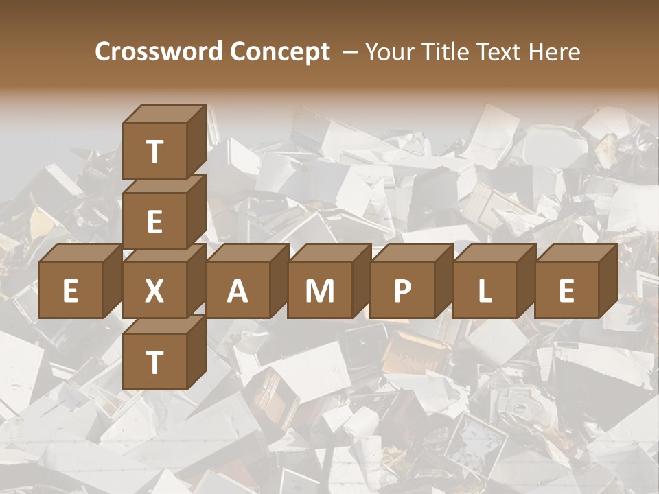 A Pile Of Old Televisions Sitting On Top Of Each Other PowerPoint Template