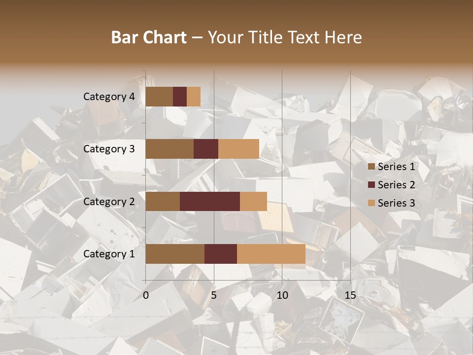 A Pile Of Old Televisions Sitting On Top Of Each Other PowerPoint Template