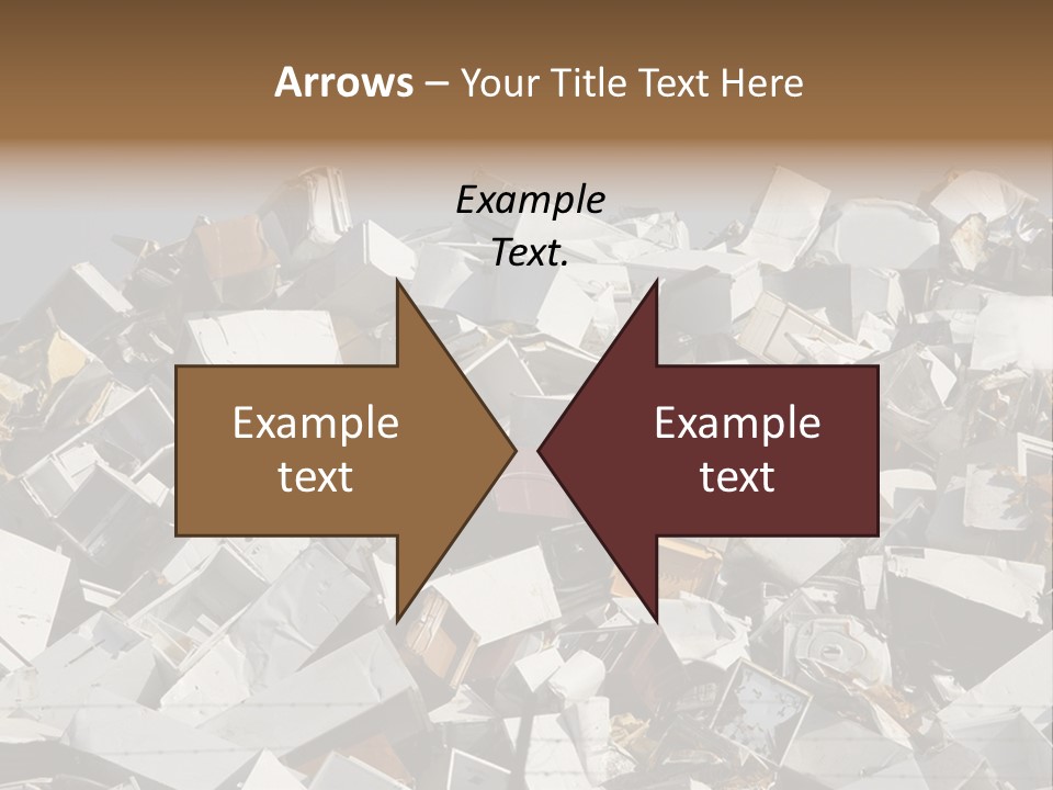 A Pile Of Old Televisions Sitting On Top Of Each Other PowerPoint Template