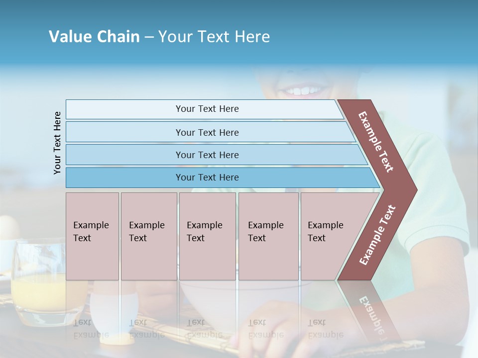 Speed Connectors Relay PowerPoint Template