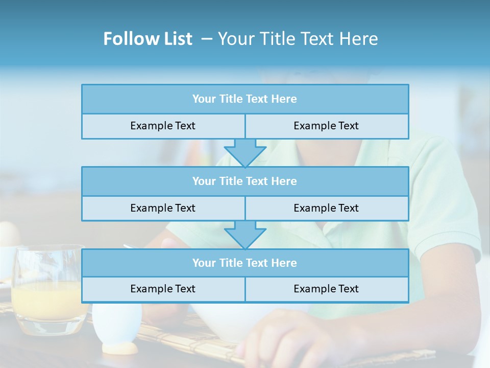 Speed Connectors Relay PowerPoint Template