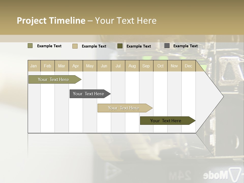A Picture Of A Network With Wires And Wires Attached To It PowerPoint Template
