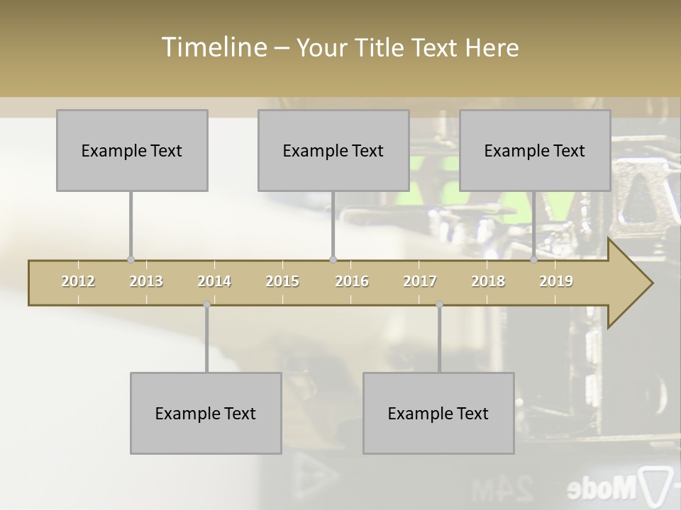 A Picture Of A Network With Wires And Wires Attached To It PowerPoint Template