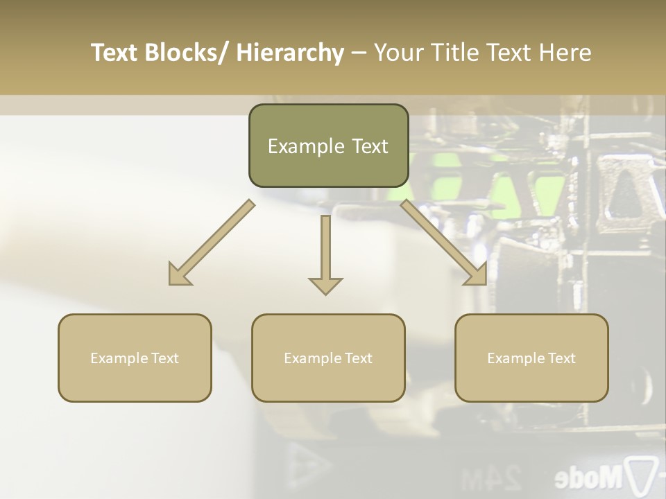 A Picture Of A Network With Wires And Wires Attached To It PowerPoint Template