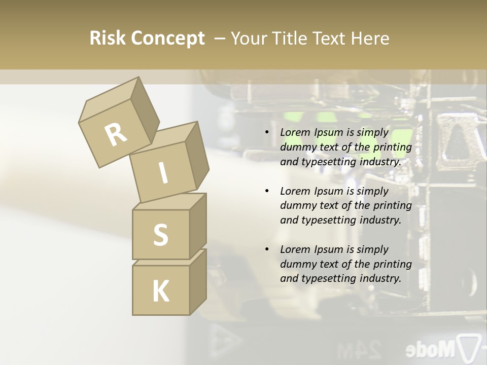 A Picture Of A Network With Wires And Wires Attached To It PowerPoint Template