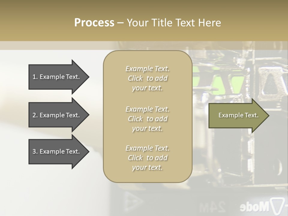 A Picture Of A Network With Wires And Wires Attached To It PowerPoint Template