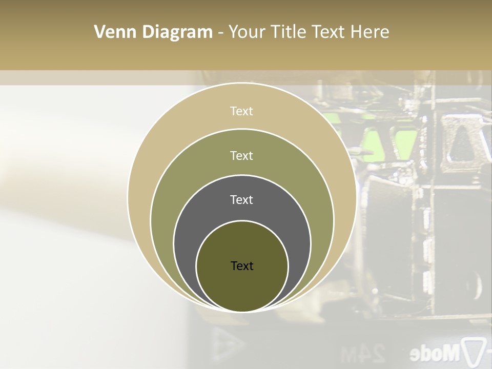 A Picture Of A Network With Wires And Wires Attached To It PowerPoint Template