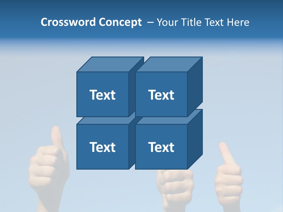 People Winner Smile PowerPoint Template