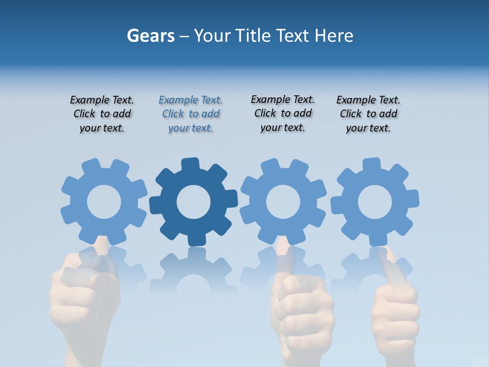 People Winner Smile PowerPoint Template