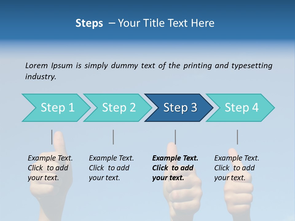 People Winner Smile PowerPoint Template