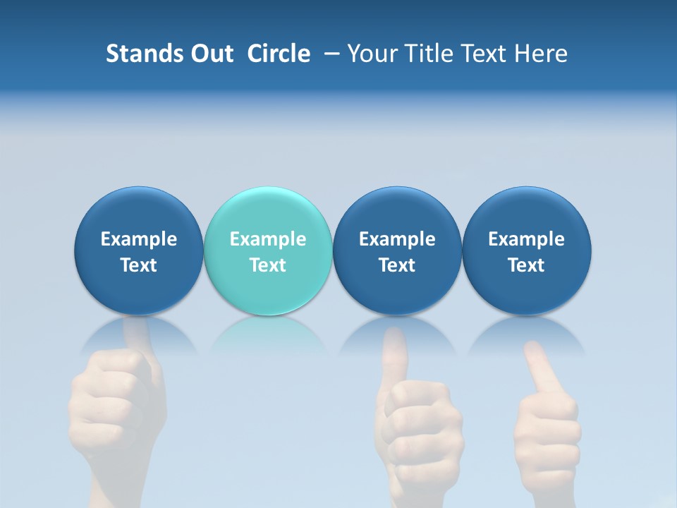 People Winner Smile PowerPoint Template