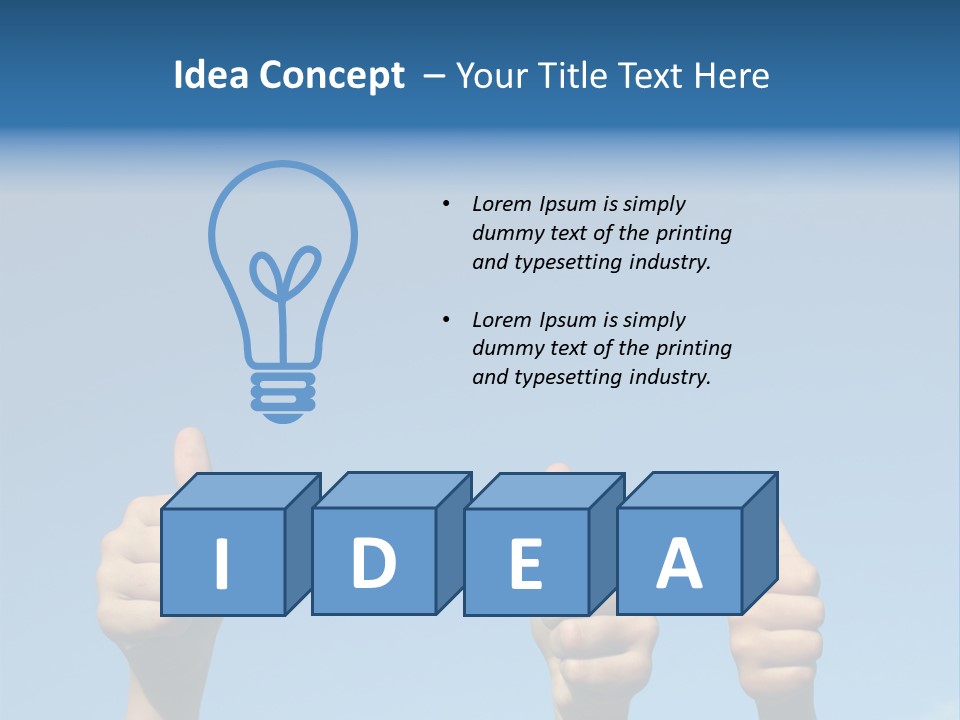 People Winner Smile PowerPoint Template