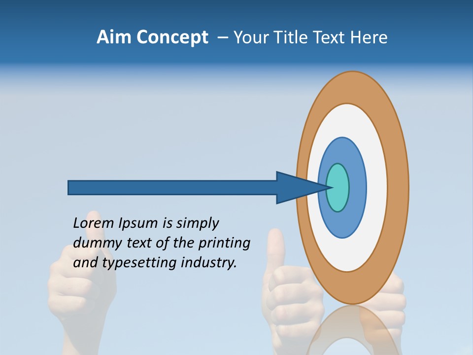 People Winner Smile PowerPoint Template