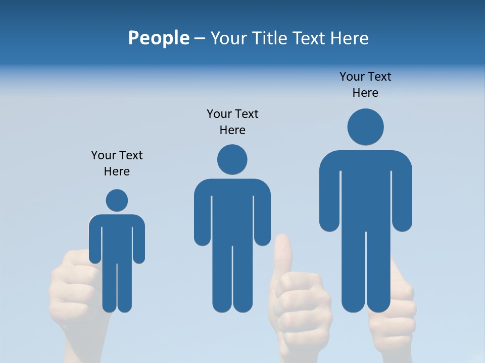 People Winner Smile PowerPoint Template
