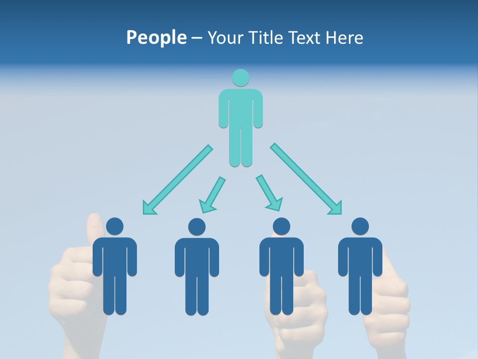 People Winner Smile PowerPoint Template