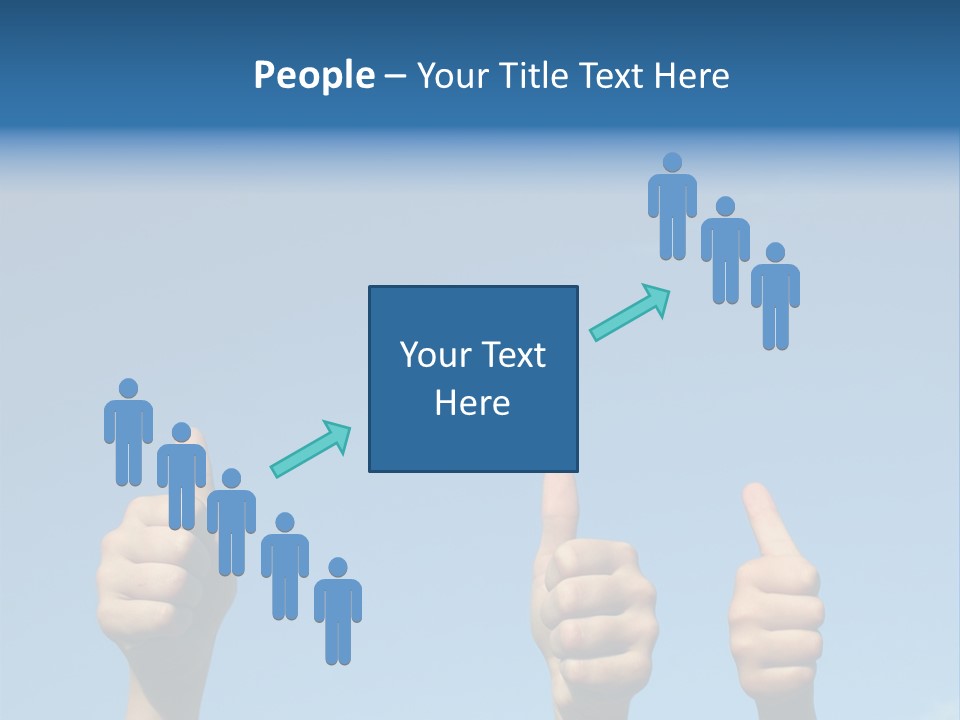 People Winner Smile PowerPoint Template