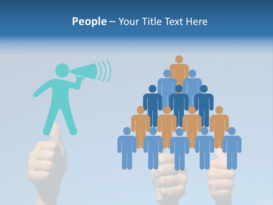 People Winner Smile PowerPoint Template