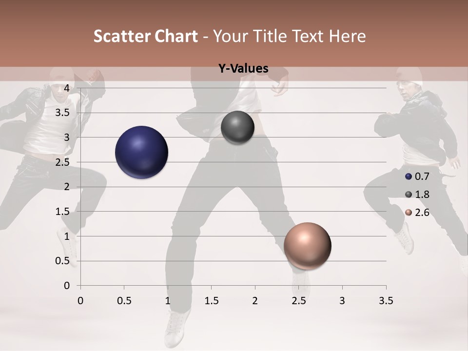 A Group Of People Jumping In The Air PowerPoint Template