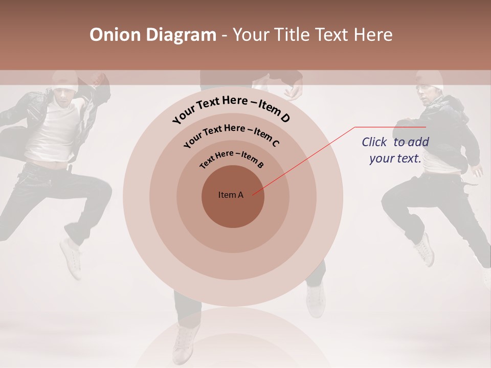 A Group Of People Jumping In The Air PowerPoint Template