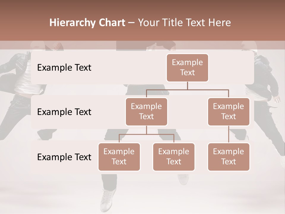 A Group Of People Jumping In The Air PowerPoint Template