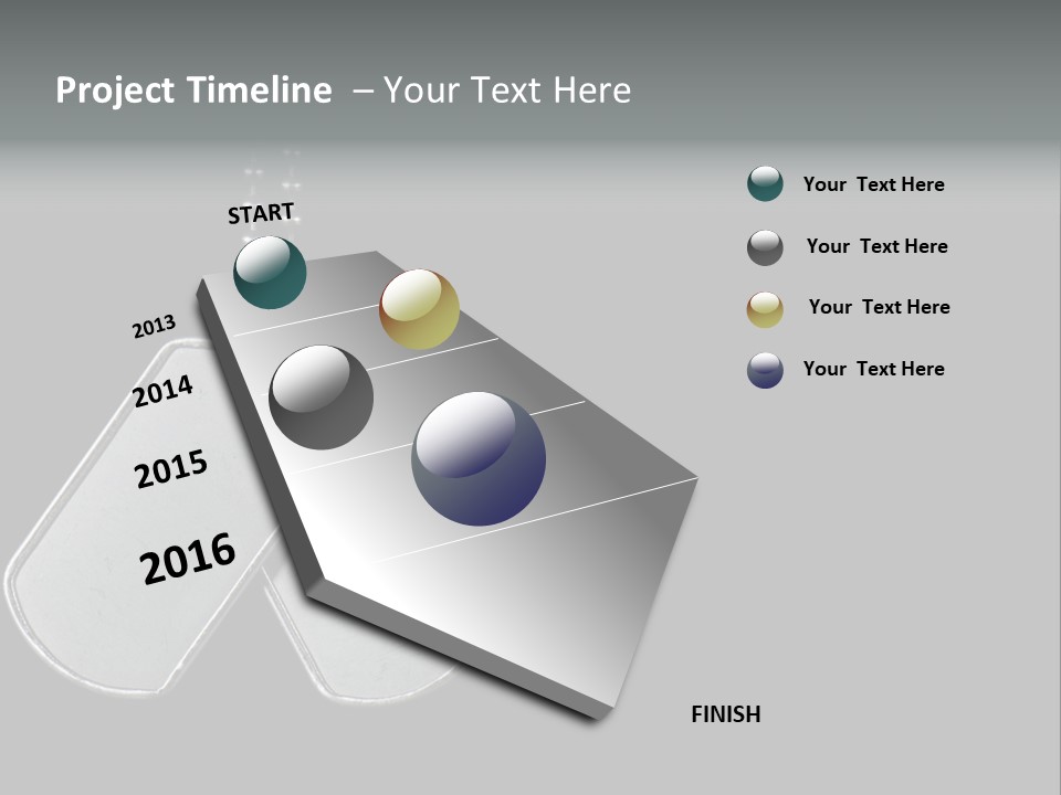 A Dog Tag On A Chain With A Black Background PowerPoint Template