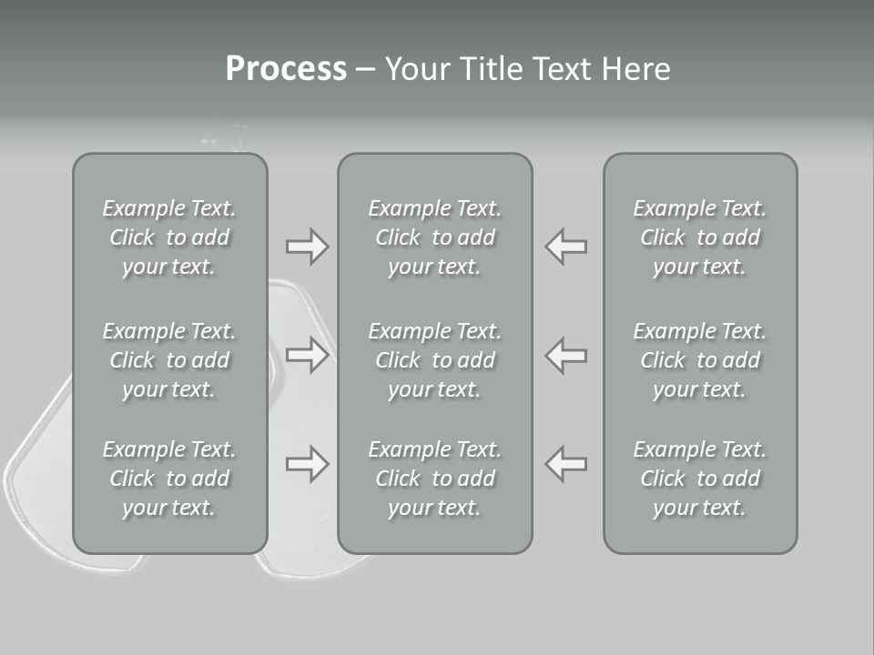 A Dog Tag On A Chain With A Black Background PowerPoint Template