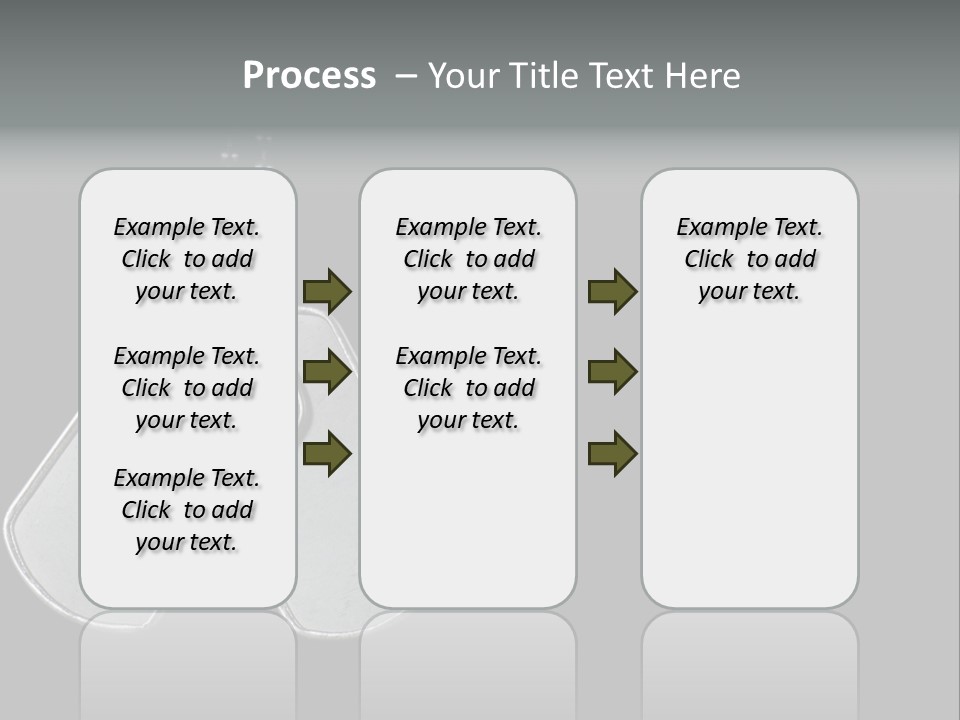 A Dog Tag On A Chain With A Black Background PowerPoint Template