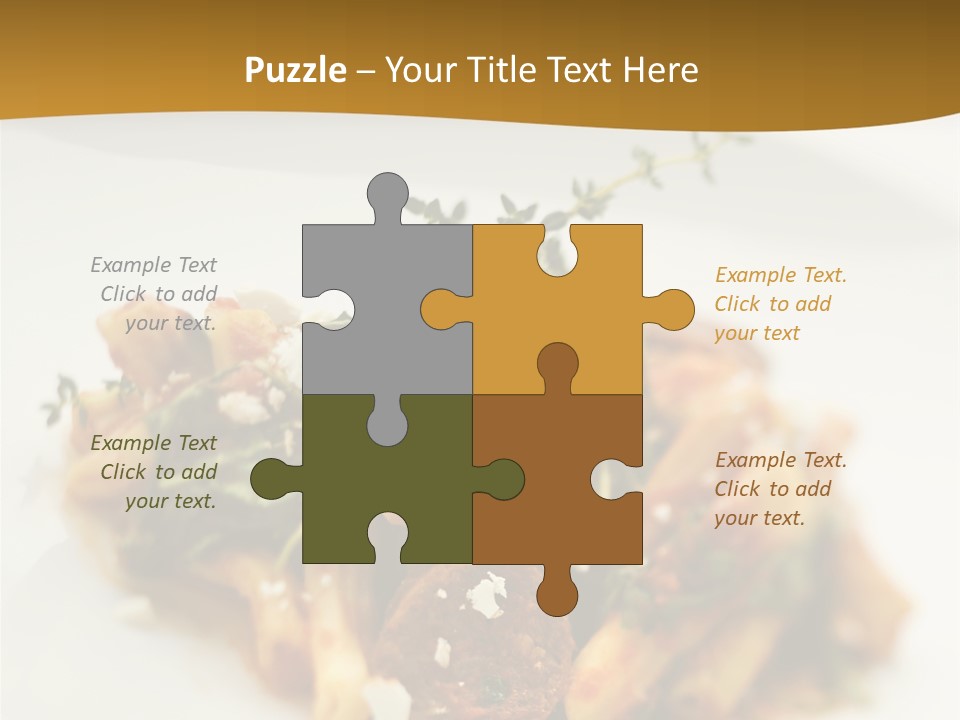 Restaurant Thyme Culinary PowerPoint Template