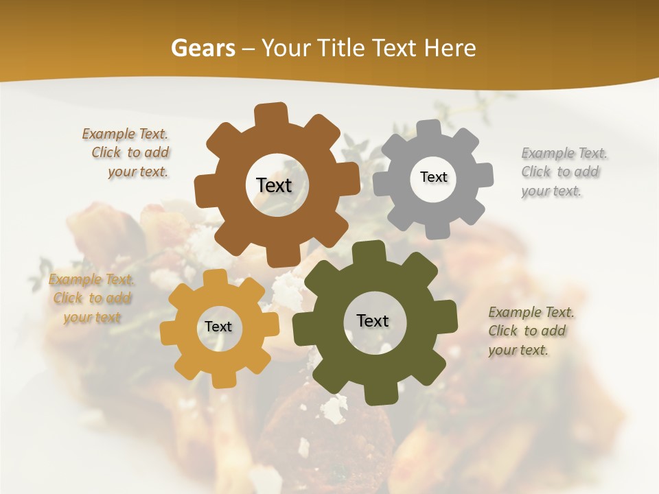 Restaurant Thyme Culinary PowerPoint Template