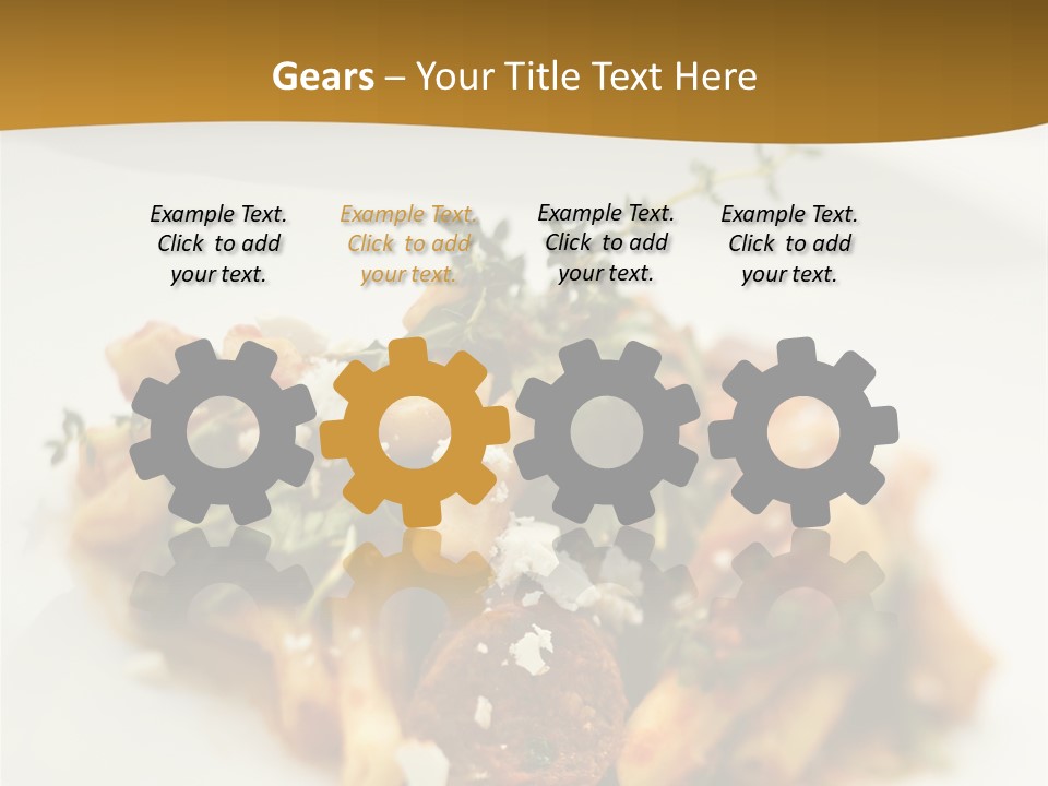 Restaurant Thyme Culinary PowerPoint Template