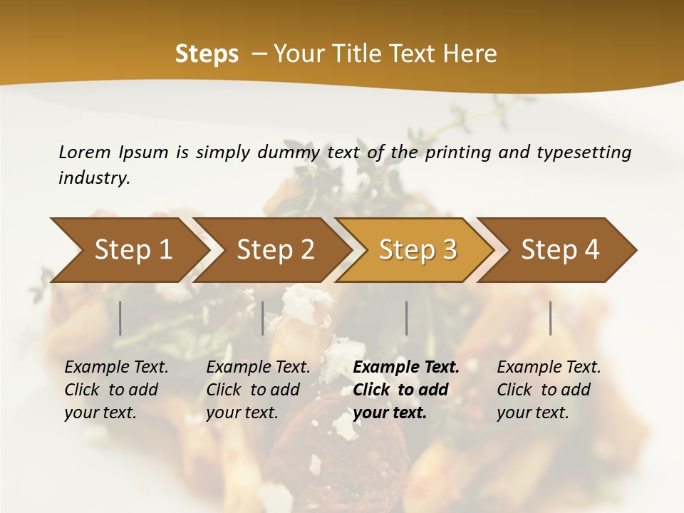 Restaurant Thyme Culinary PowerPoint Template