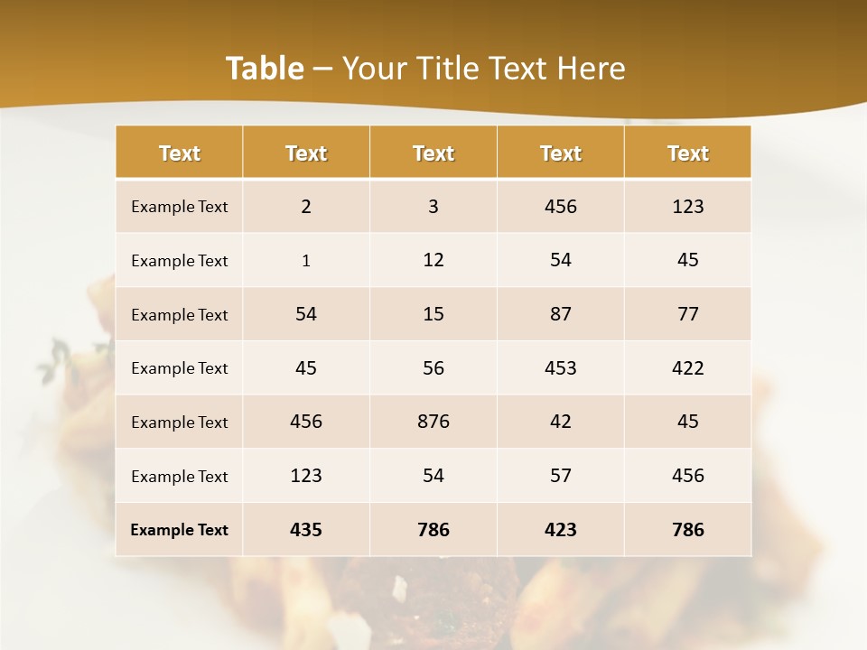 Restaurant Thyme Culinary PowerPoint Template