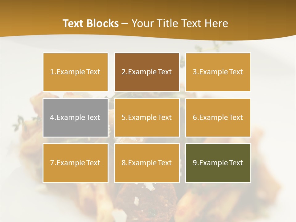 Restaurant Thyme Culinary PowerPoint Template