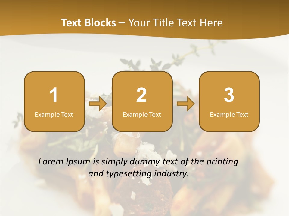 Restaurant Thyme Culinary PowerPoint Template