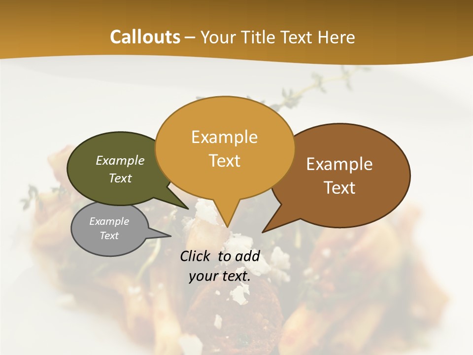 Restaurant Thyme Culinary PowerPoint Template