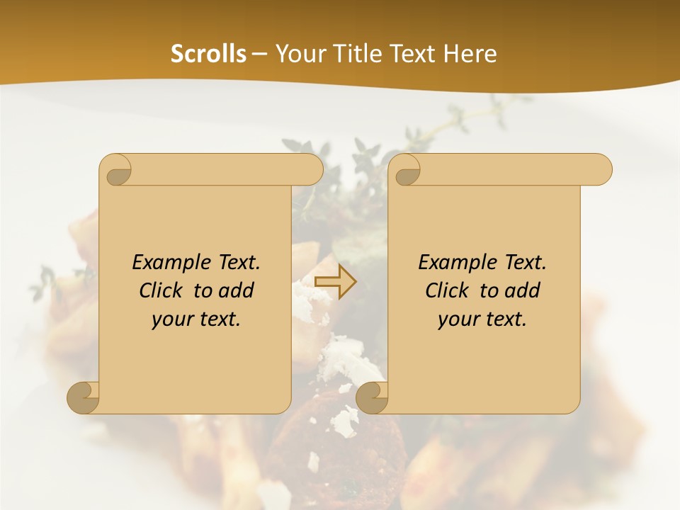 Restaurant Thyme Culinary PowerPoint Template