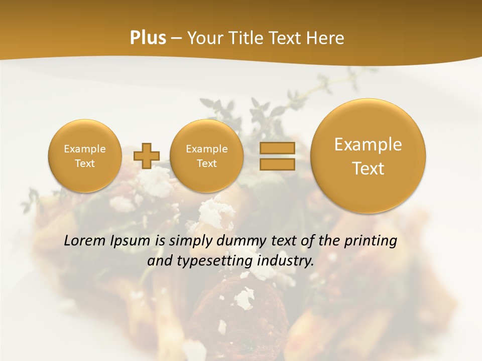Restaurant Thyme Culinary PowerPoint Template