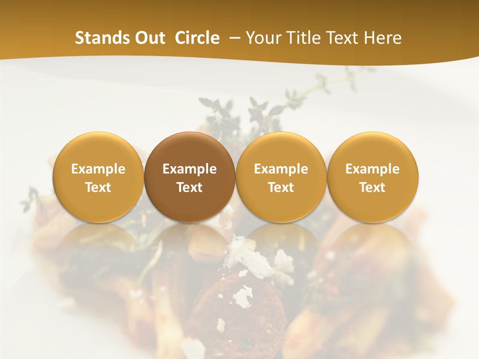 Restaurant Thyme Culinary PowerPoint Template