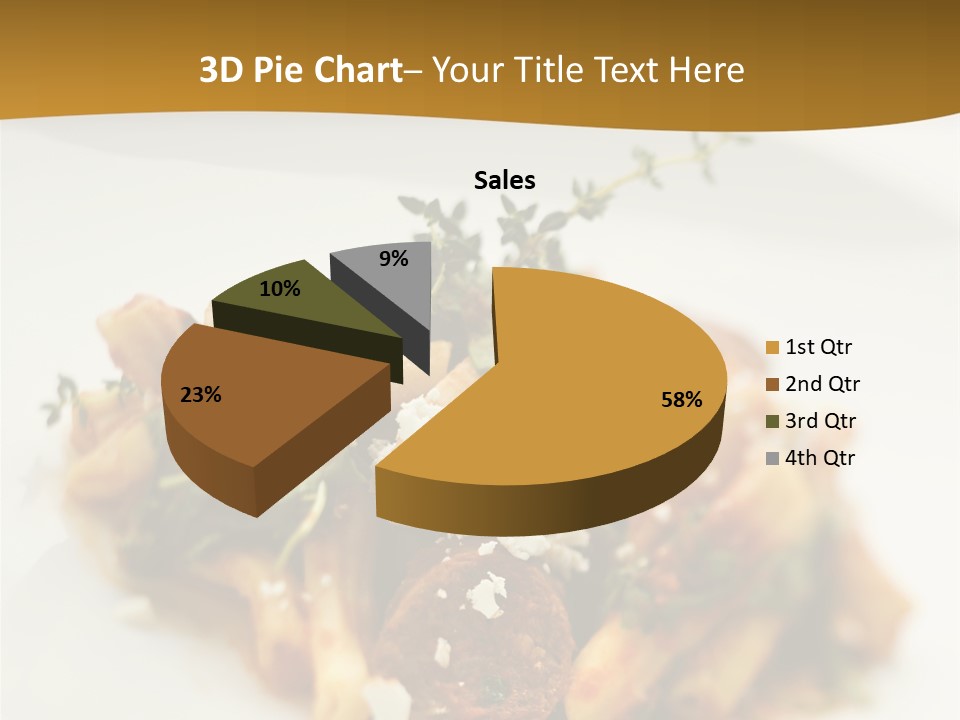 Restaurant Thyme Culinary PowerPoint Template