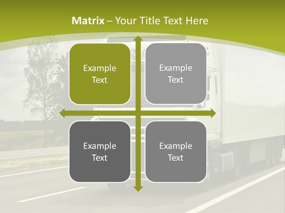 African Architect Leather PowerPoint Template