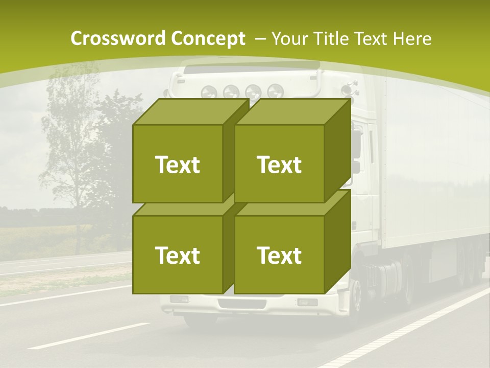 African Architect Leather PowerPoint Template