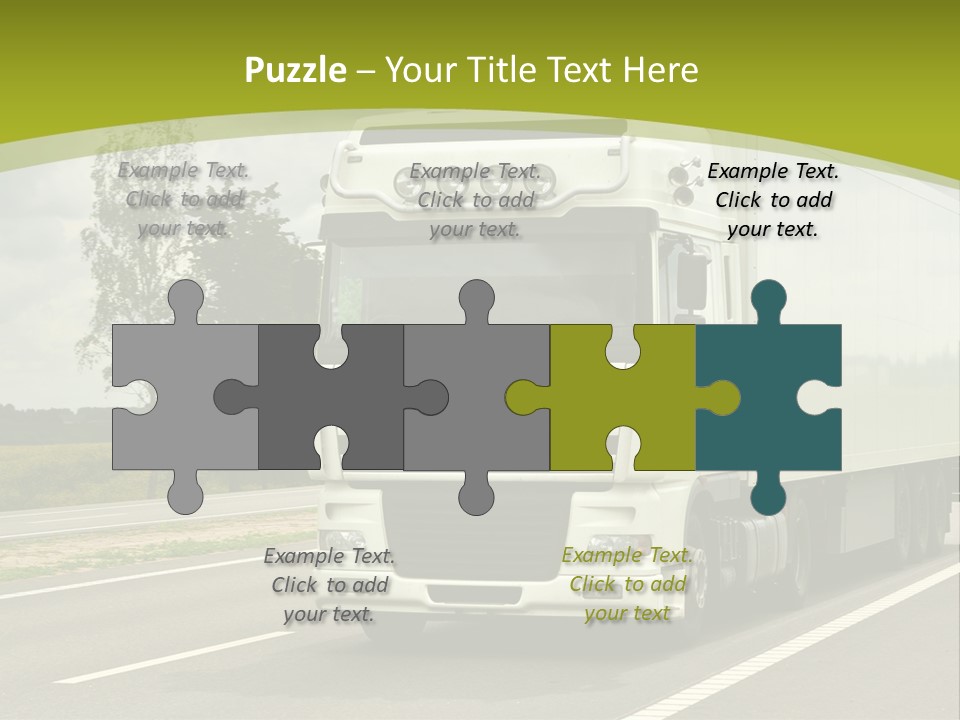 African Architect Leather PowerPoint Template