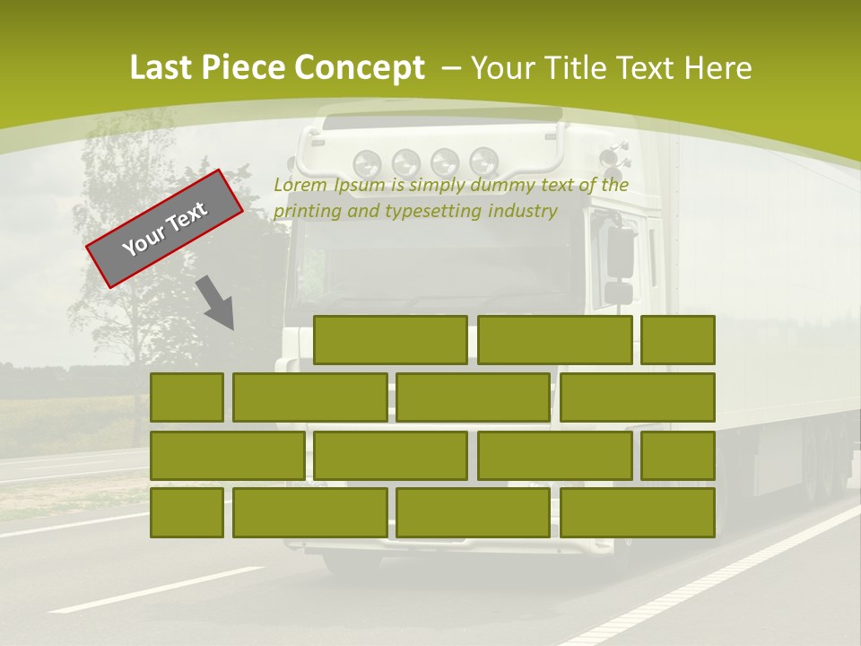 African Architect Leather PowerPoint Template