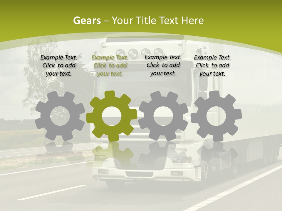 African Architect Leather PowerPoint Template