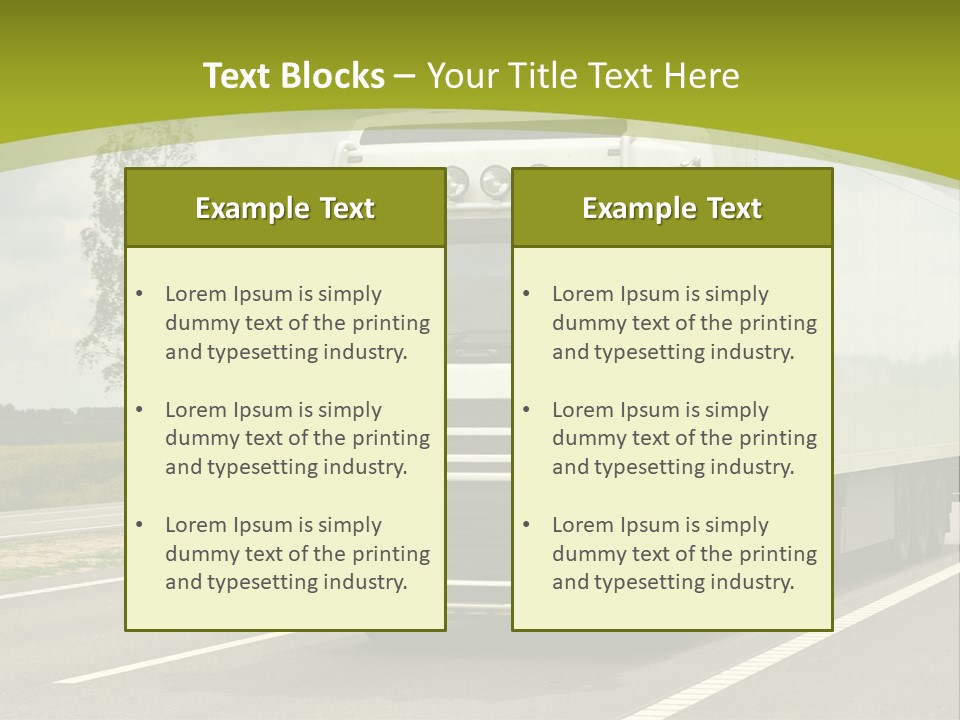 African Architect Leather PowerPoint Template