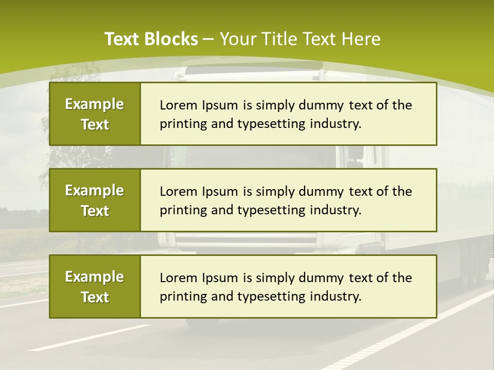 African Architect Leather PowerPoint Template